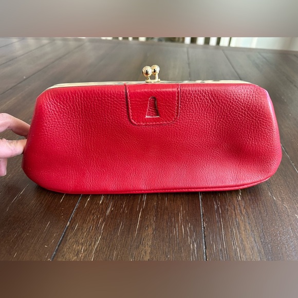 Vintage leather clutch - Picture 8 of 10